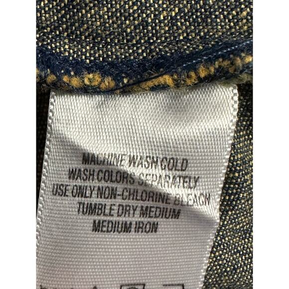 Metro Style | Casual Jean Blazer Jacket | Blue | 12 - Picture 4 of 5